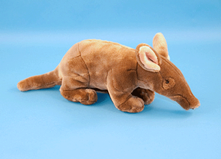 Pluche knuffel aardvarken 45 cm Knuffel varken Dowman Soft Toys