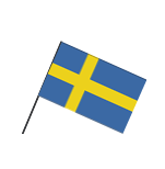 Zweeds vlaggetje Zweden versiering Bellatio