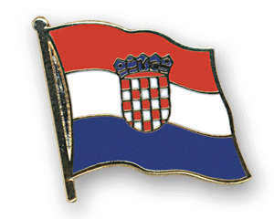 Pin Vlag Kroatië Kroatie versiering Bellatio