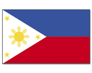 Vlag Filipijnen Filipijnen versiering Bellatio