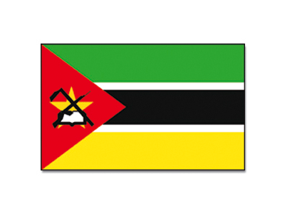Vlag Mozambique Mozambique versiering Bellatio