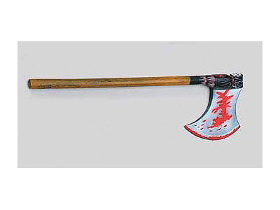 Bloederige hakbijl 63 cm Overige wapens Bellatio