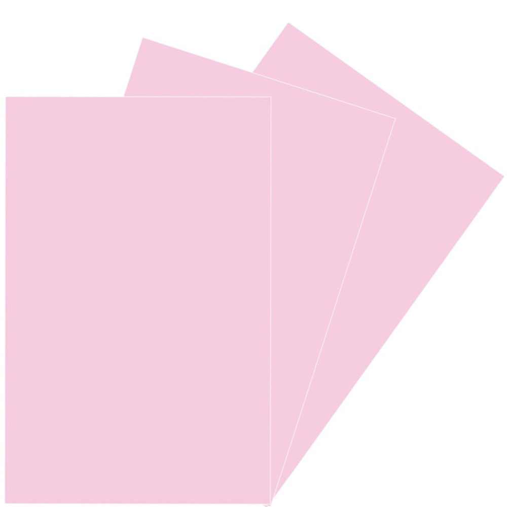 10x Vellen crepla knutsel foam rubber roze 20 x 30 cm