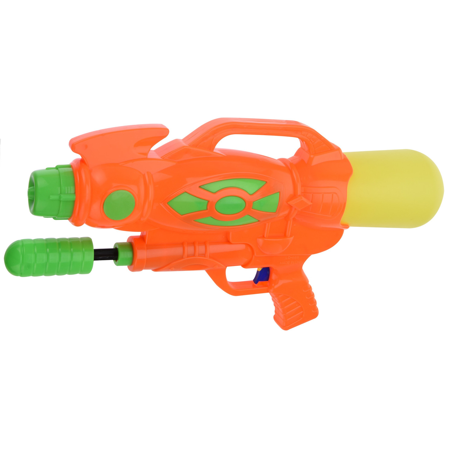 1x Waterpistolen/waterpistool oranje van 47 cm kinderspeelgoed