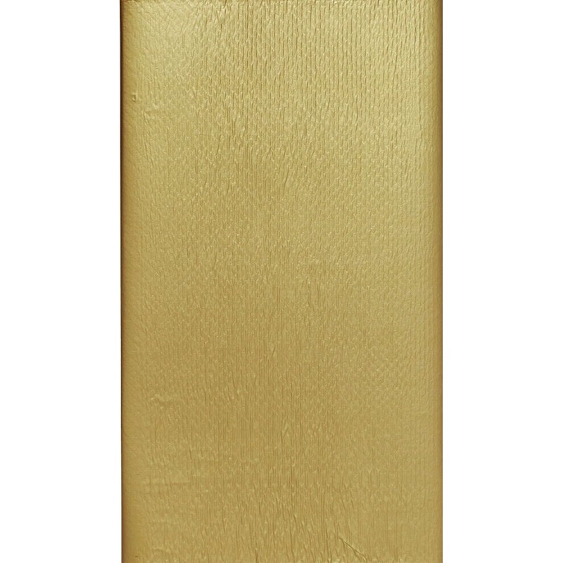 2x Goudkleurige tafelkleden/tafellakens 138 x 220 cm