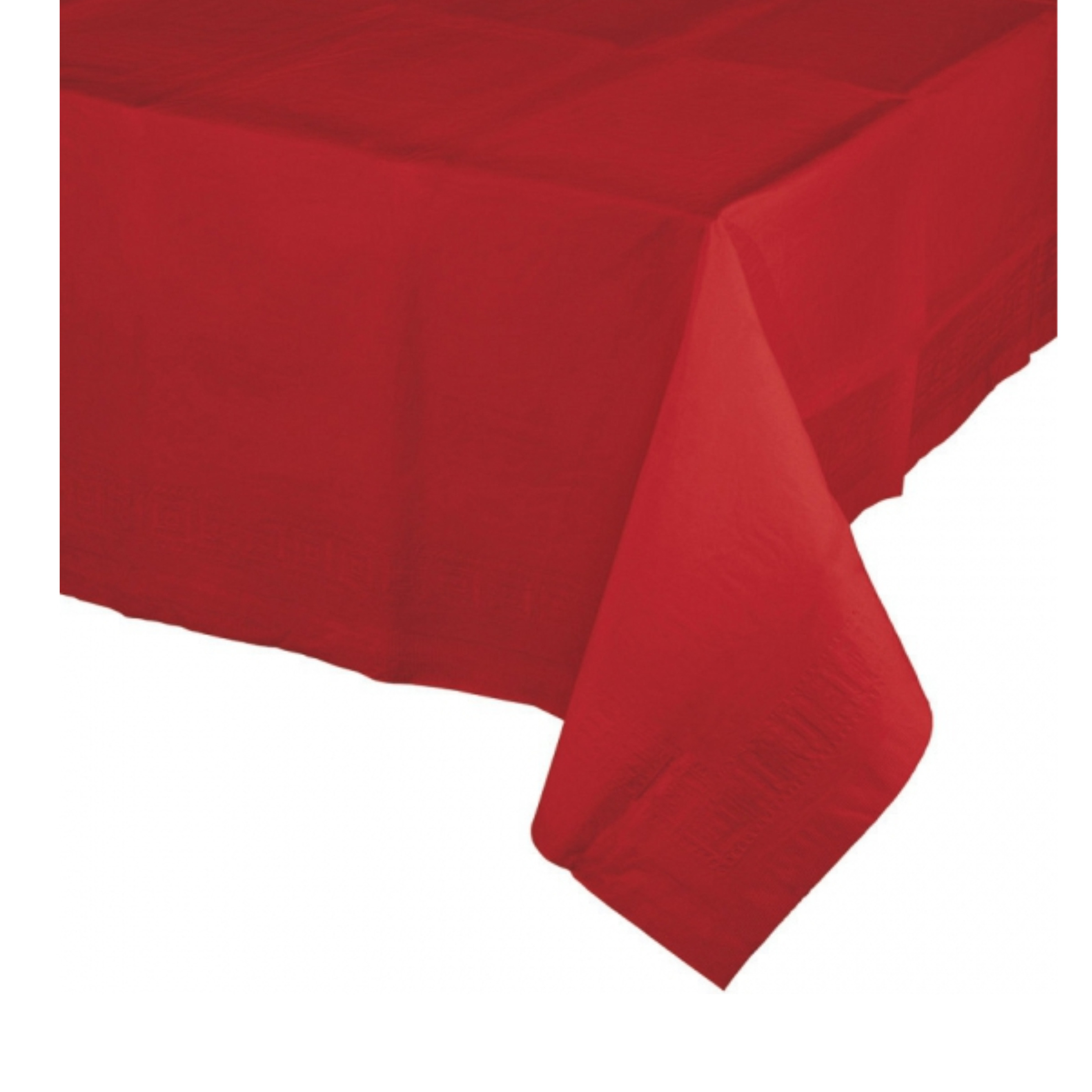 2x Tafelkleden/tafellakens rood 274 x 137 cm