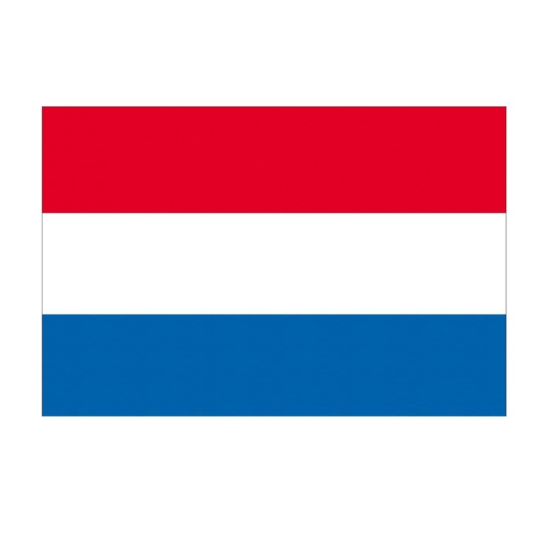 3x Luxe vlaggen Nederland 100 x 150 cm