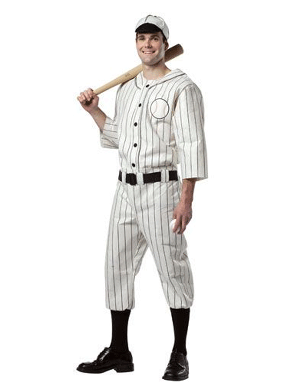 Amerikaanse honkbalspeler kostuum