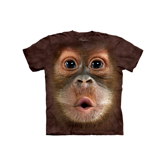 Apen dieren T-shirt Orang Oetan voor volwassenen