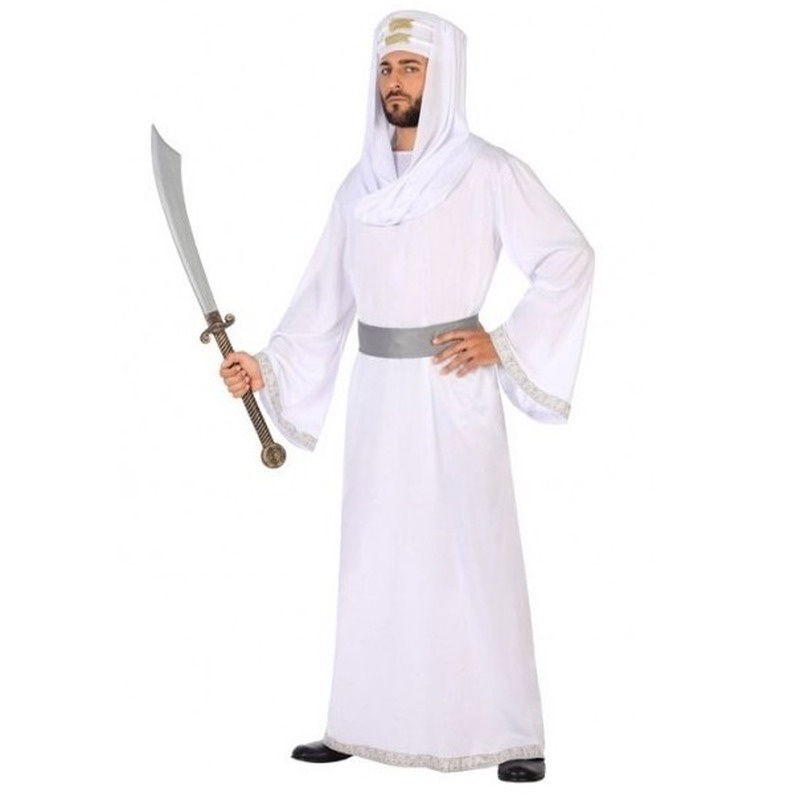 Arabische strijder Hassan verkleed kostuum/gewaad voor heren