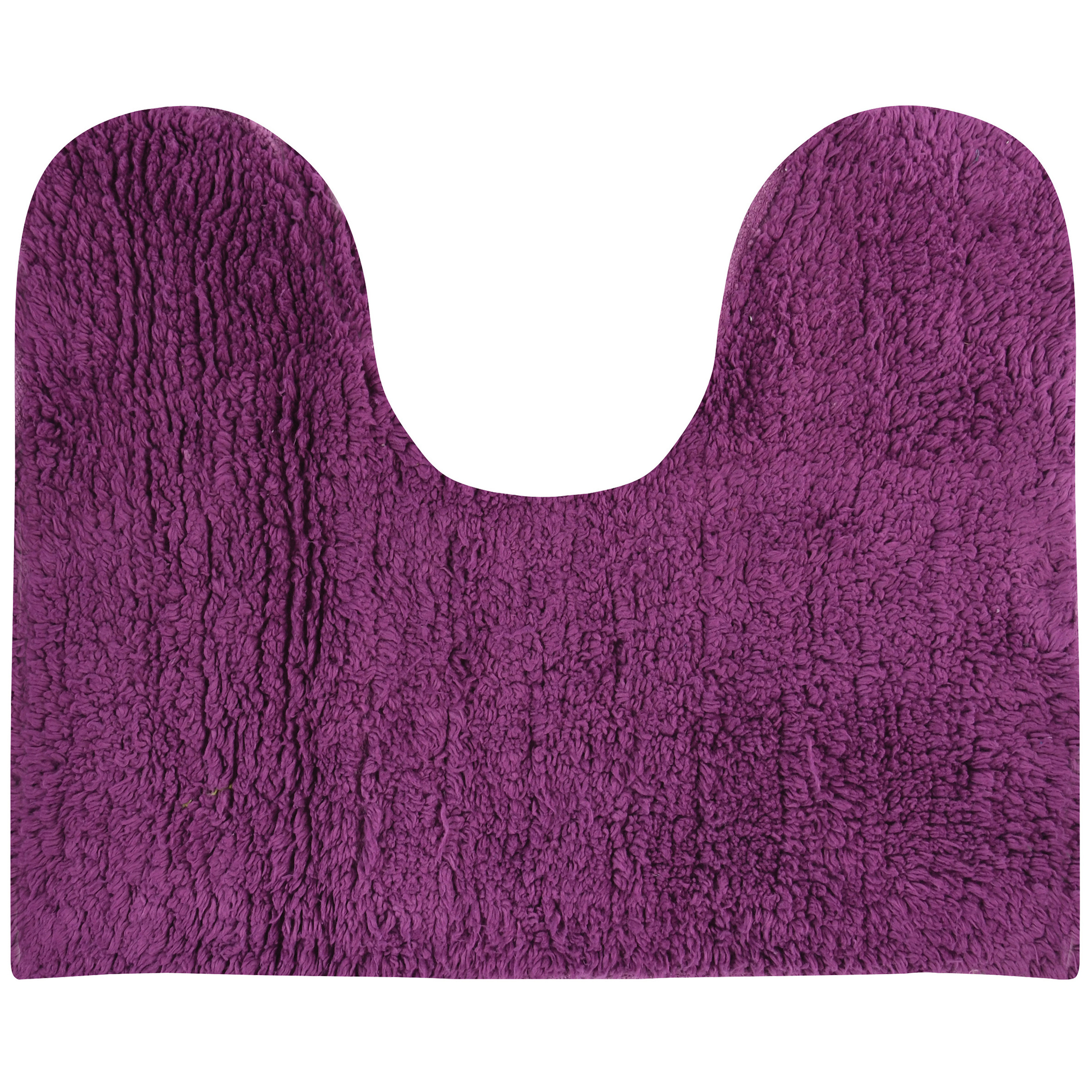 Badkamerkleedje-badmat voor op de vloer paars 45 x 35 cm