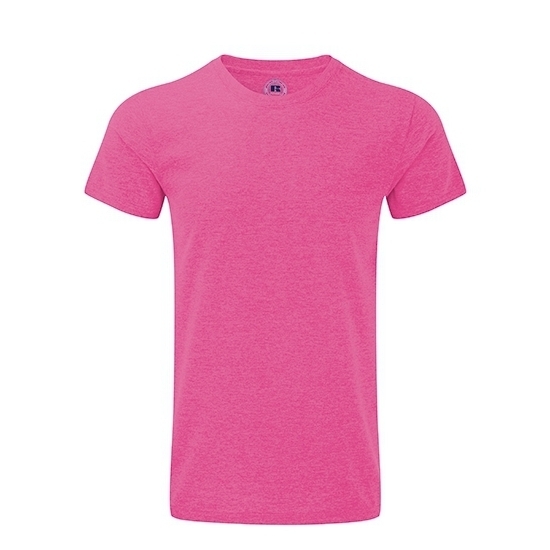 Basic heren T-shirt roze