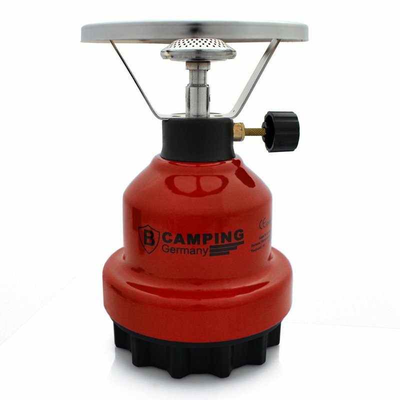 Camping kookpit-kookstel met gasbrander 18.5 x 12 x 12 cm 670 gram