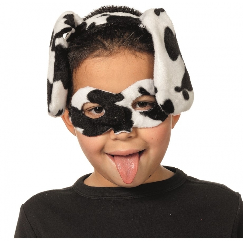 Dalmatier masker en tiara voor kinderen