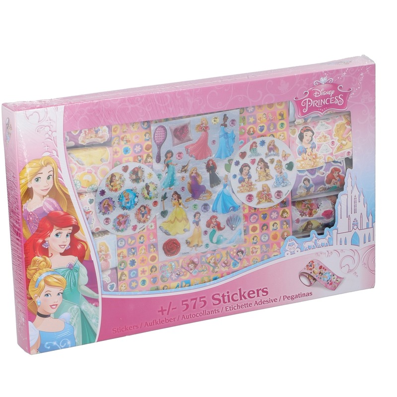 Disney princess stickersbox 575 stuks