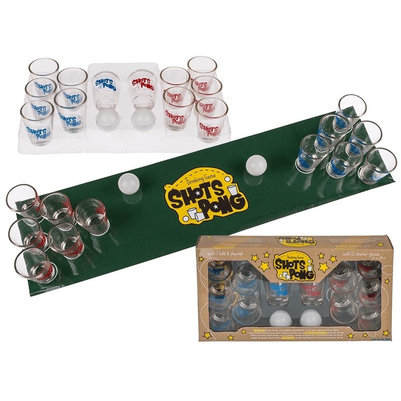Drankspel/drinkspel shotjes pong
