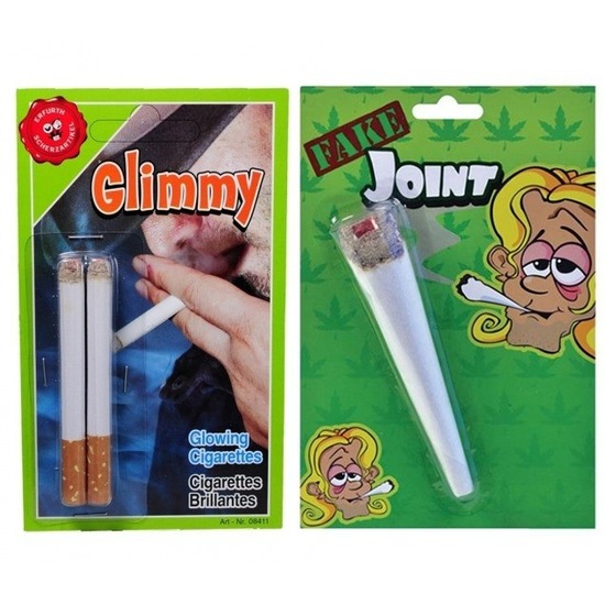 Fop pakket nep sigaret-joint