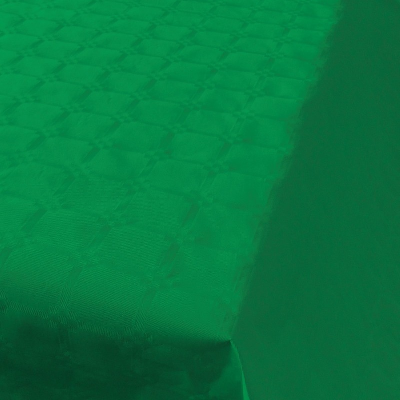 Groen papieren tafellaken-tafelkleed 800 x 118 cm op rol