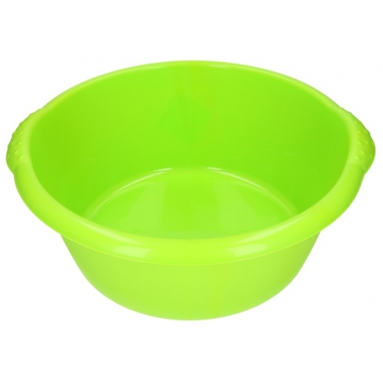 Groene afwasbak-afwasteiltje rond 15 liter