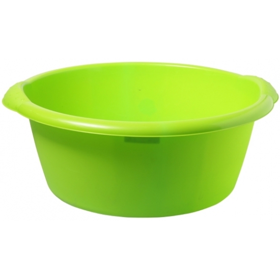 Grote afwasteil-afwasbak groen 25 liter