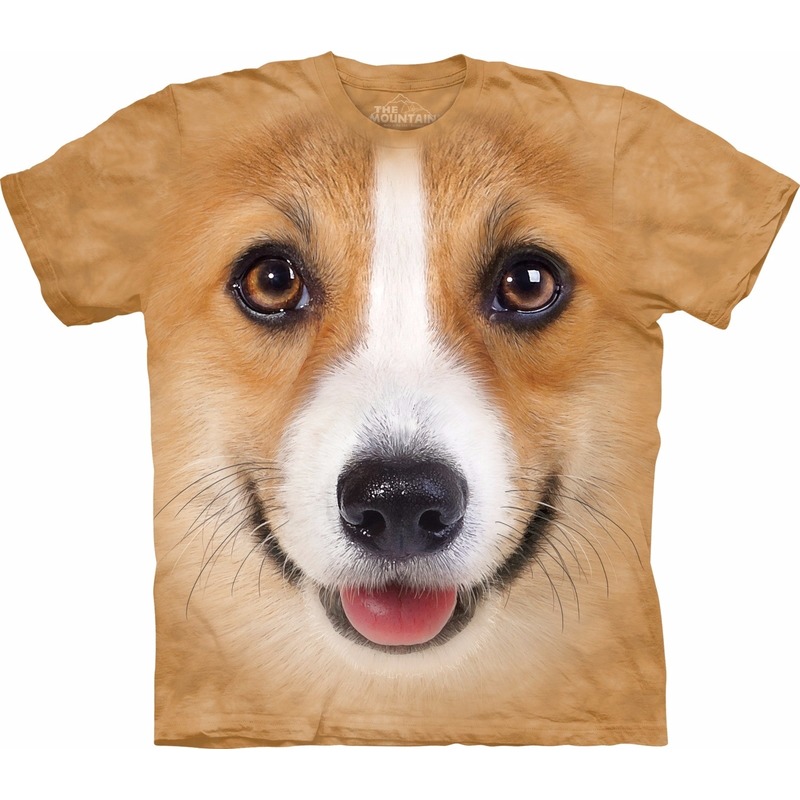 Honden dieren T-shirt Welsh Corgi Pembroke voor volwassenen
