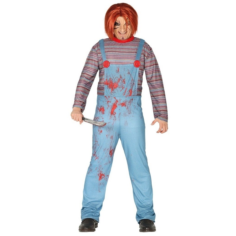 Horror pop Chuck verkleed kostuum voor heren