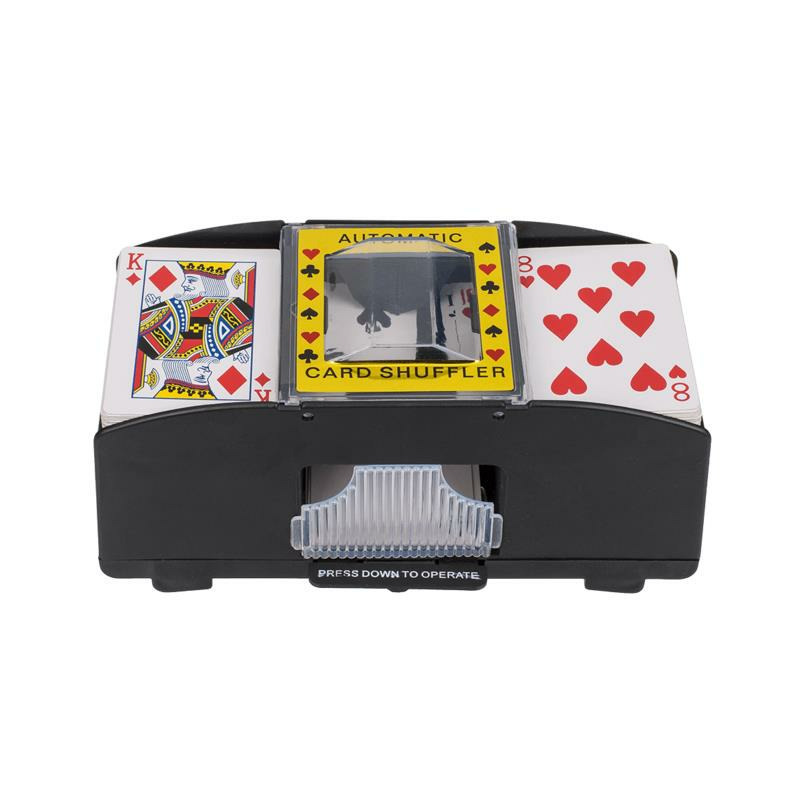 Kaartenschudmachine 1 t-m 2 spelkaarten op batterijen 21 x 11 x 9 cm