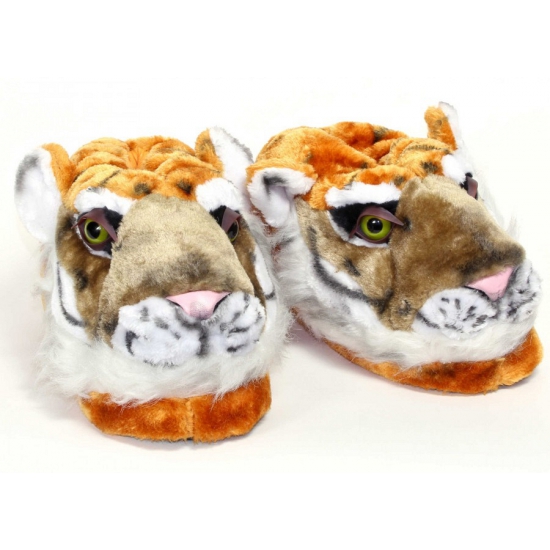 Kinder dierensloffen - pantoffels tijger