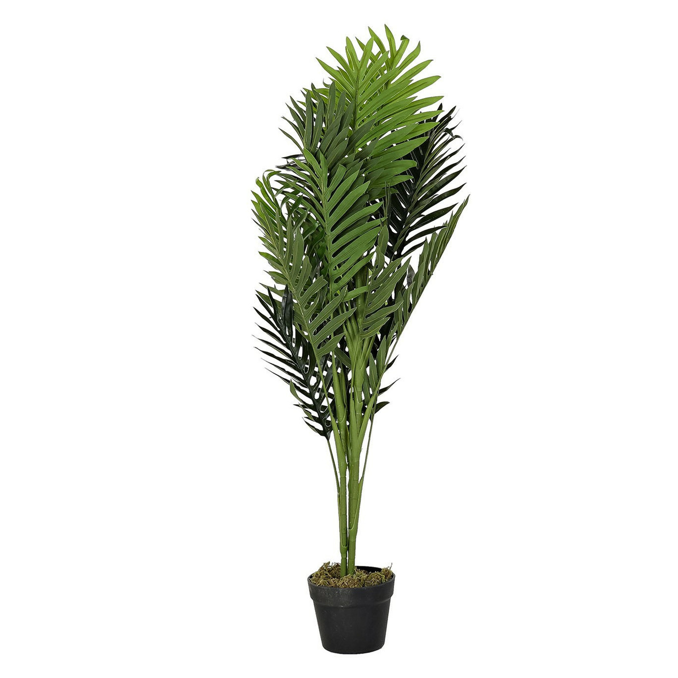 Kunstplant Tropische Palm in bloempot Groen 40 x 100 cm