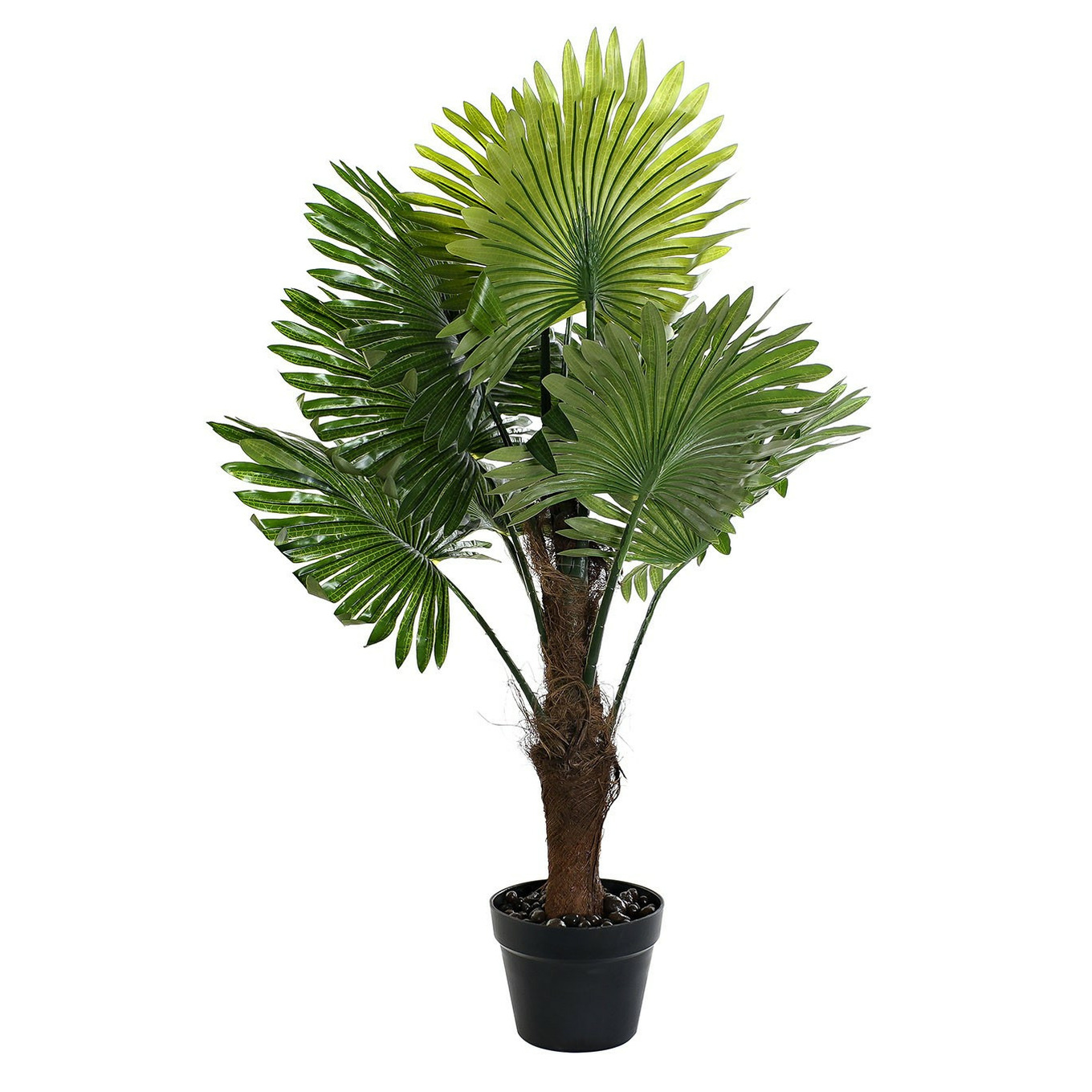 Kunstplant Tropische Palm in bloempot Groen 70 x 100 cm