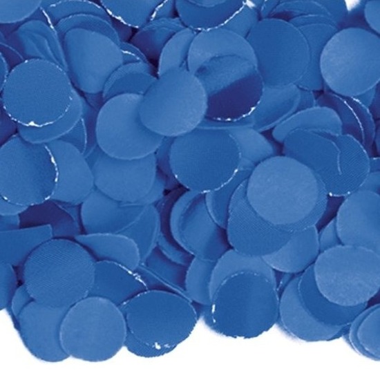 Luxe blauwe confetti 4 kilo