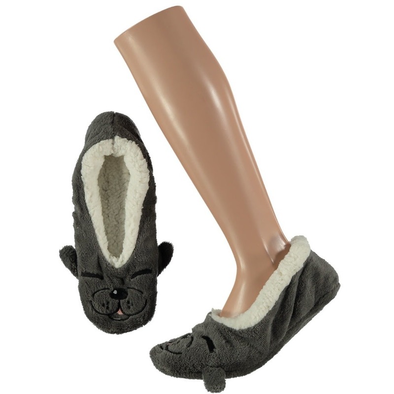 Meisjes ballerina pantoffels-sloffen zeehond