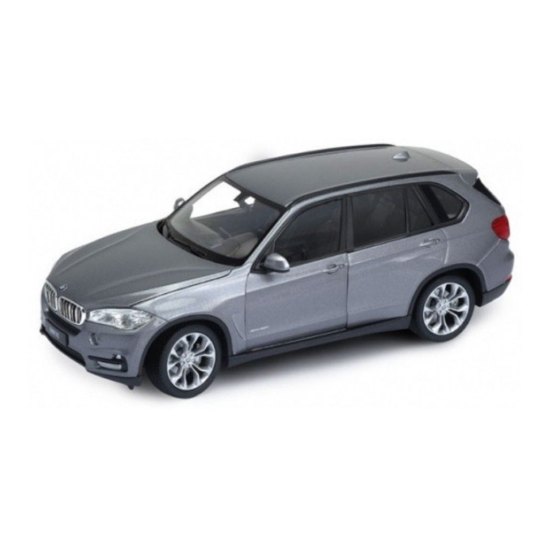Modelauto BMW X5 2015 grijs schaal 1:24-20 x 8 x 7 cm