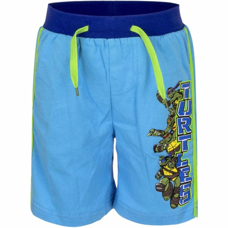 Ninja Turtles korte broek blauw voor jongens