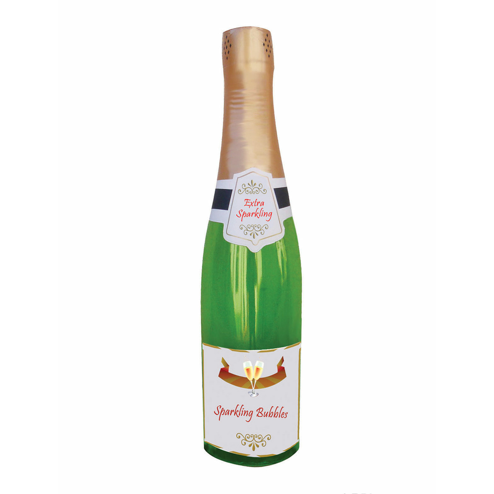 Opblaasbare champagne fles Fun-fop-party-oud jaar-Bruiloft versiering-decoratie 76 cm