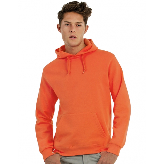 Oranje capuchon sweater