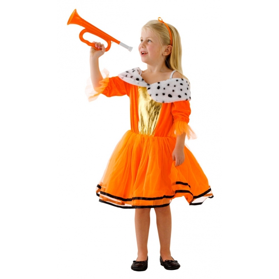 Oranje Koninginnen jurk voor meisjes