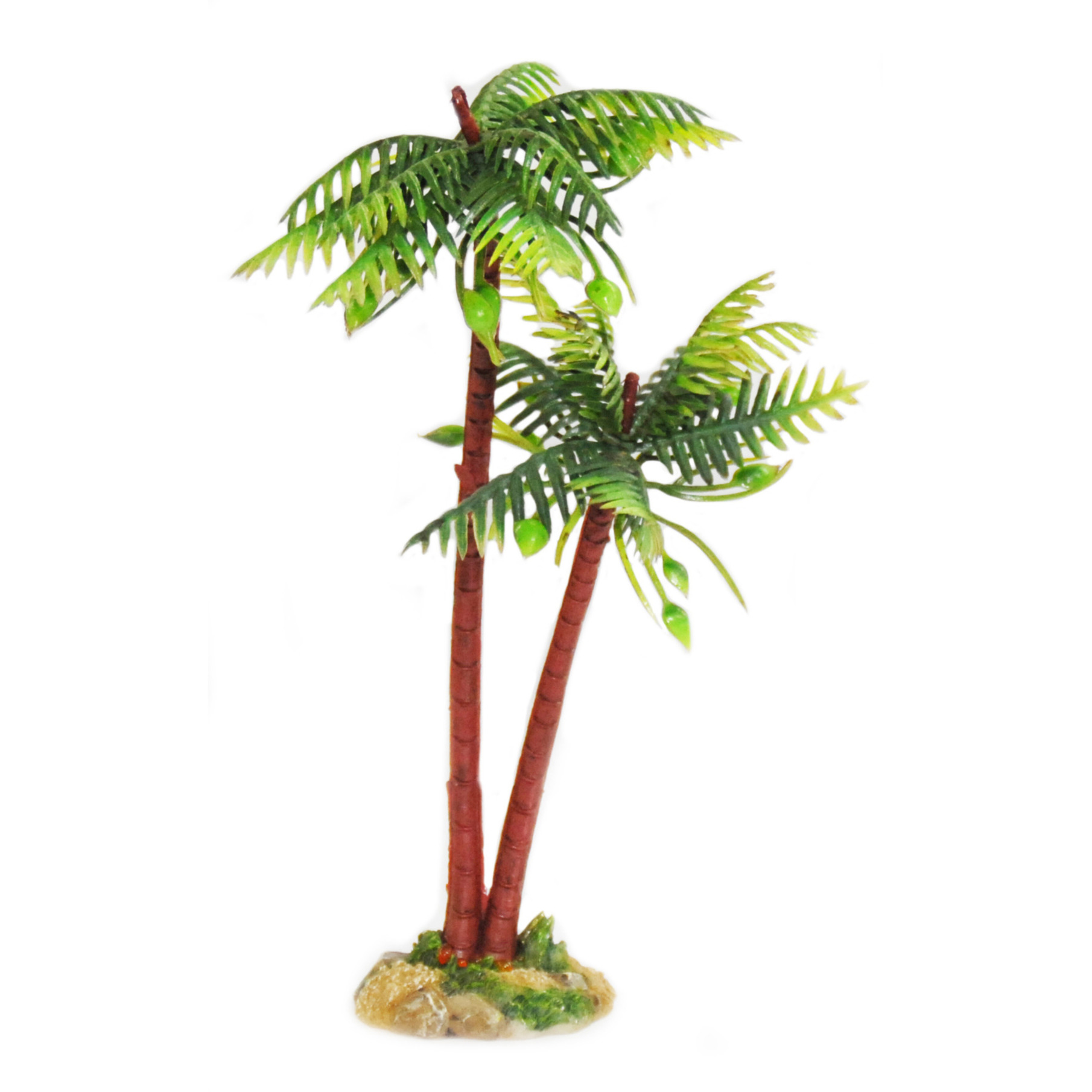Palmboom miniatuur beeldje 15 cm