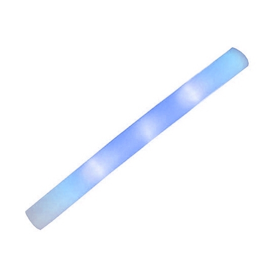 Partystaaf met blauw LED licht 48 cm