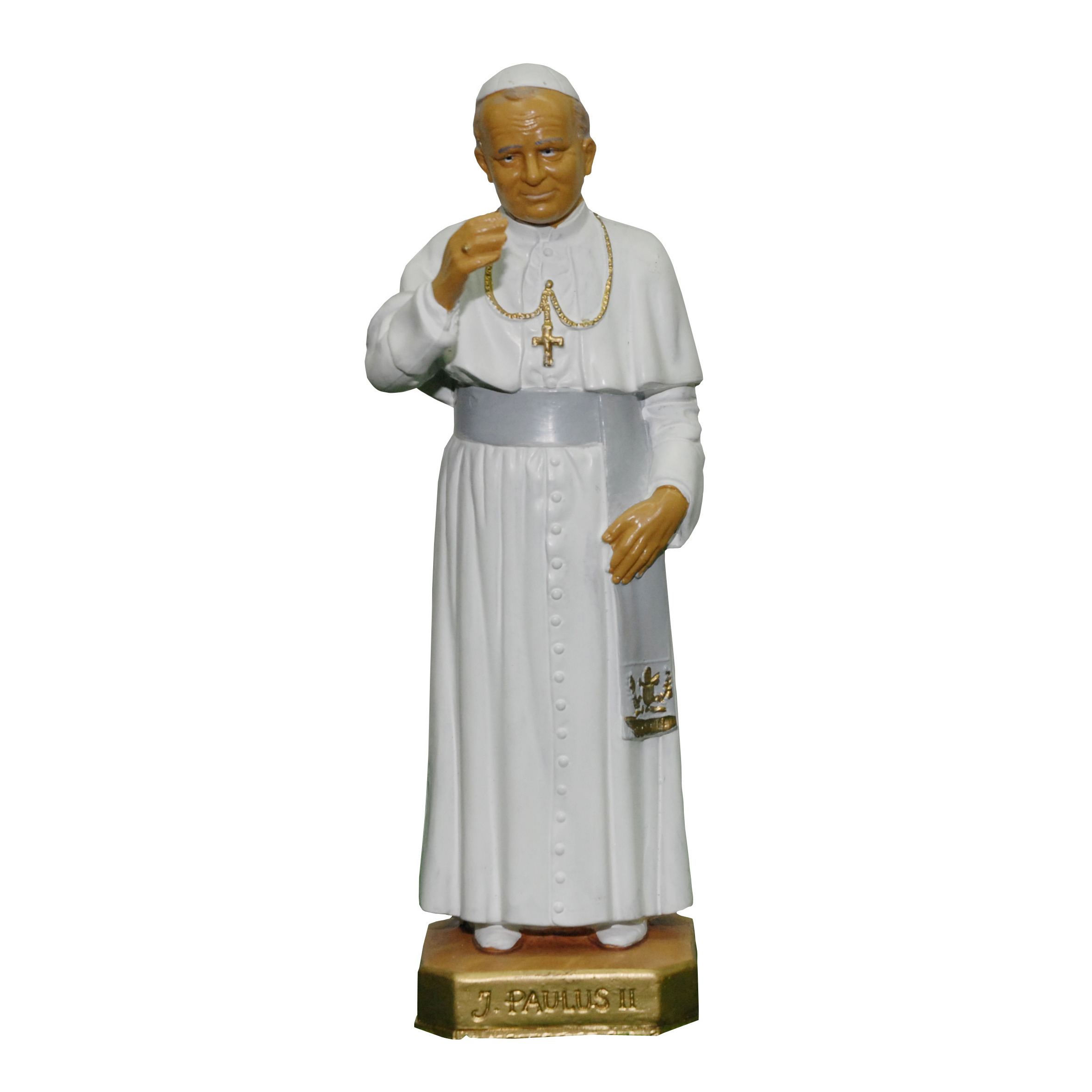 Paus Johannes Paulus II beeld-beeldje 22 cm