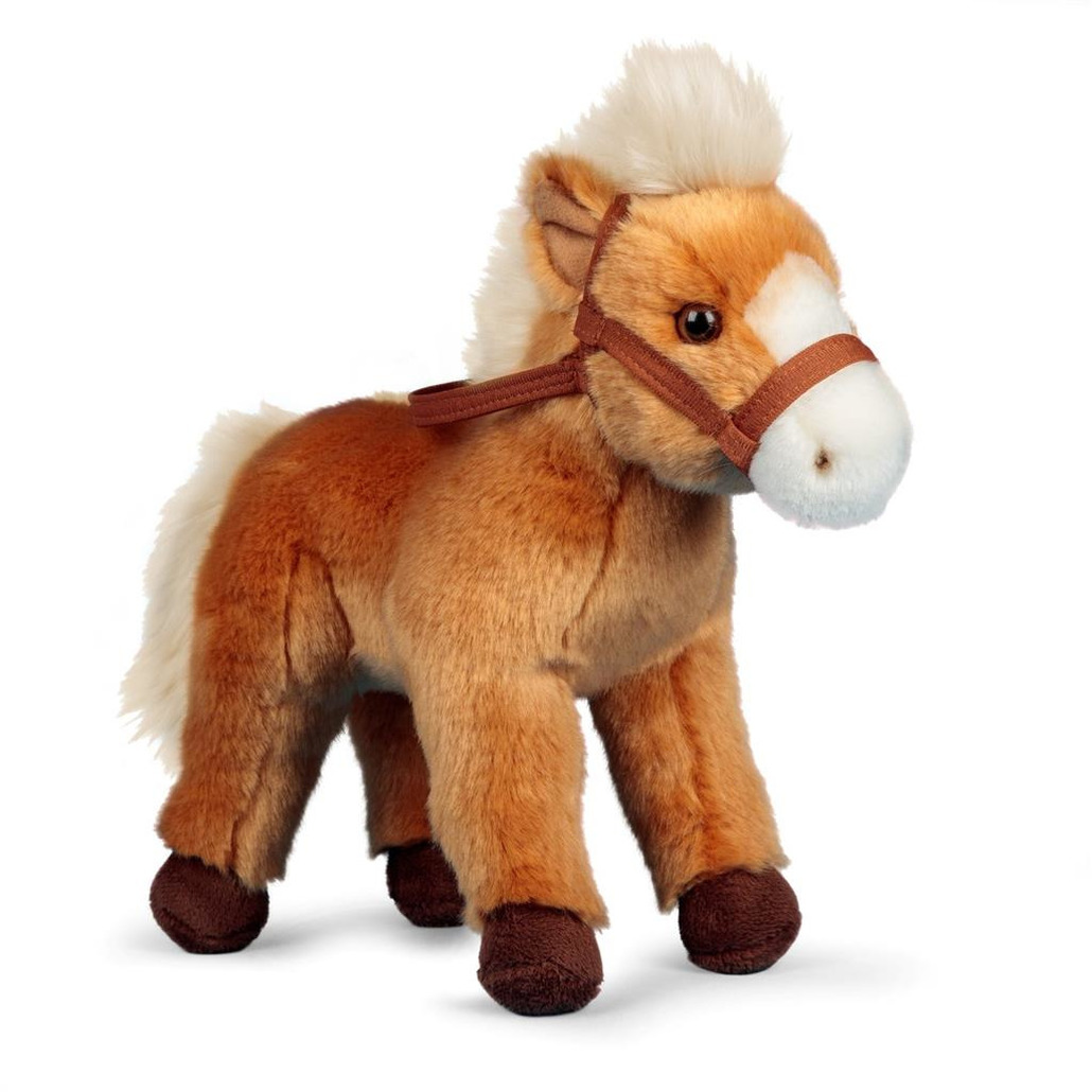 Pluche knuffeldier pony-paard 26 cm