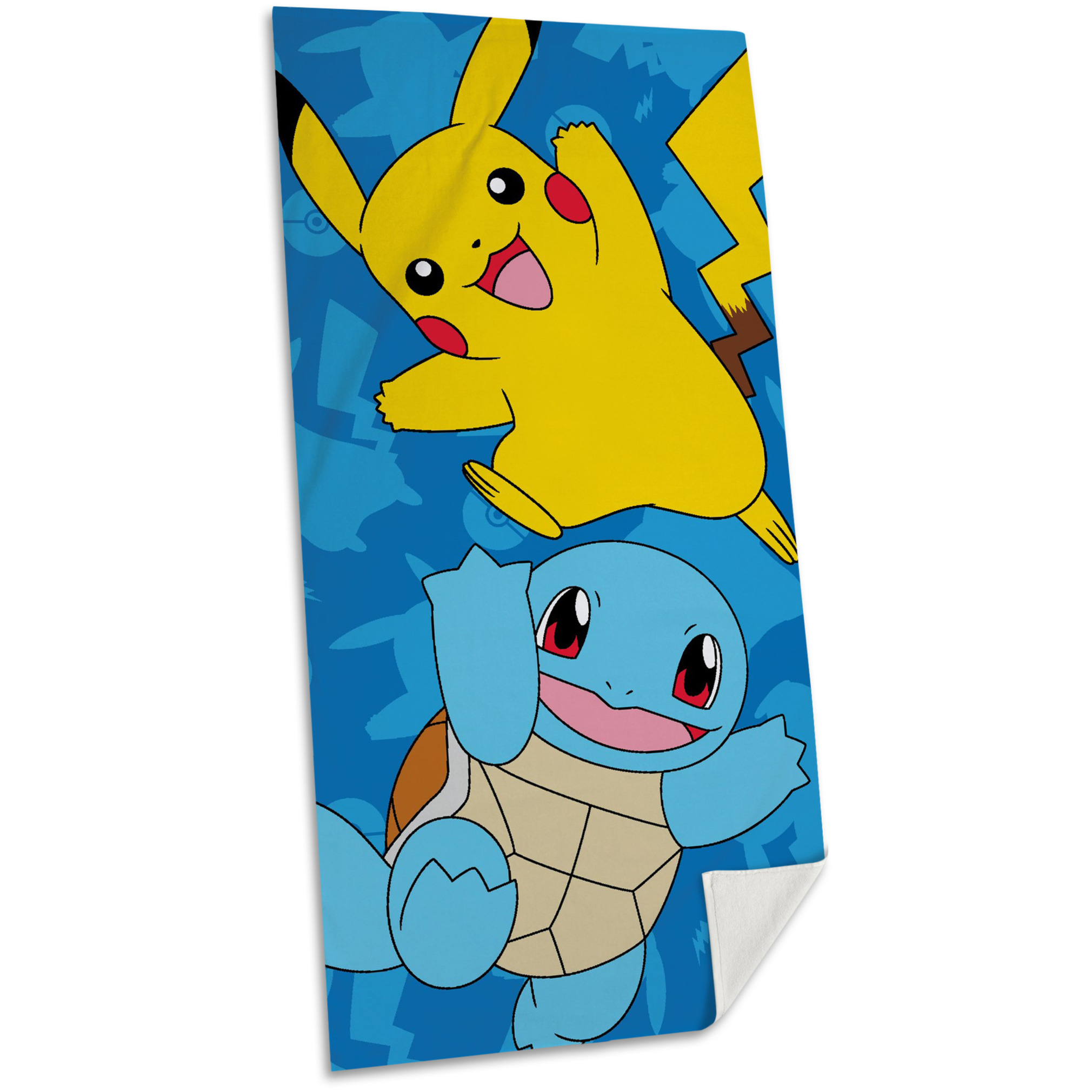 Pokemon strand-badlaken 70 x 140 cm katoen voor kinderen