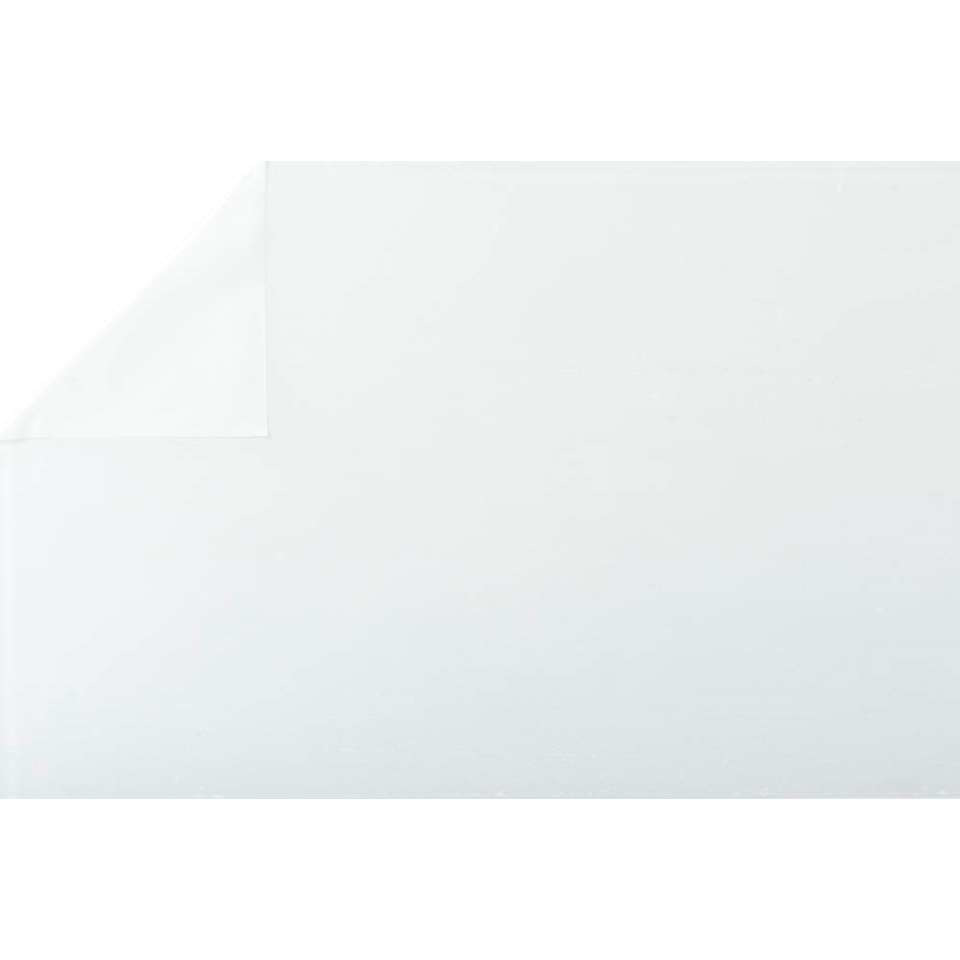 Raamfolie wit semi transparant 45 cm x 2 meter zelfklevend