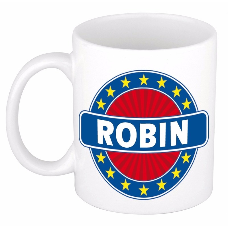 Robin naam koffie mok-beker 300 ml