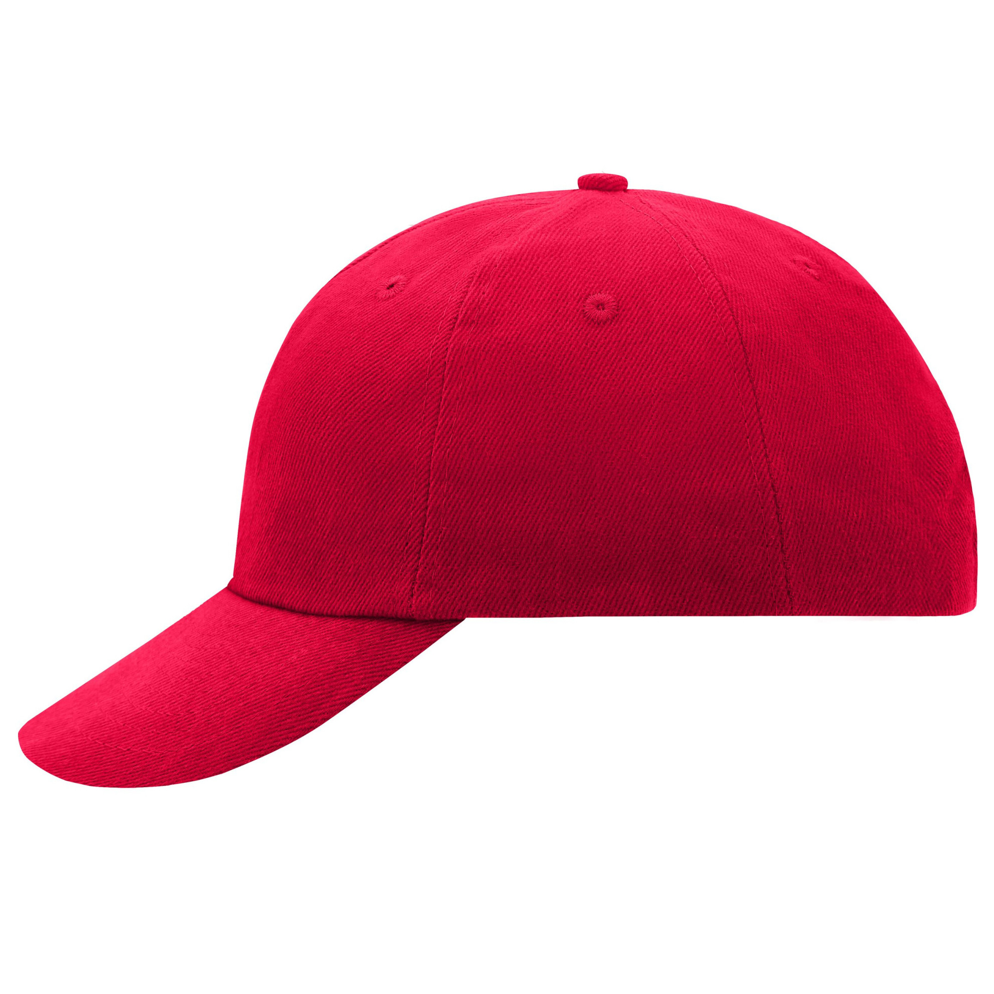 Rode baseballcap voor volwassenen