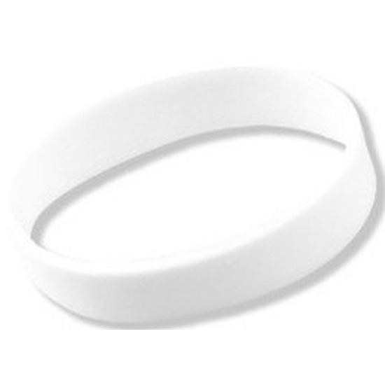 Siliconen armband wit