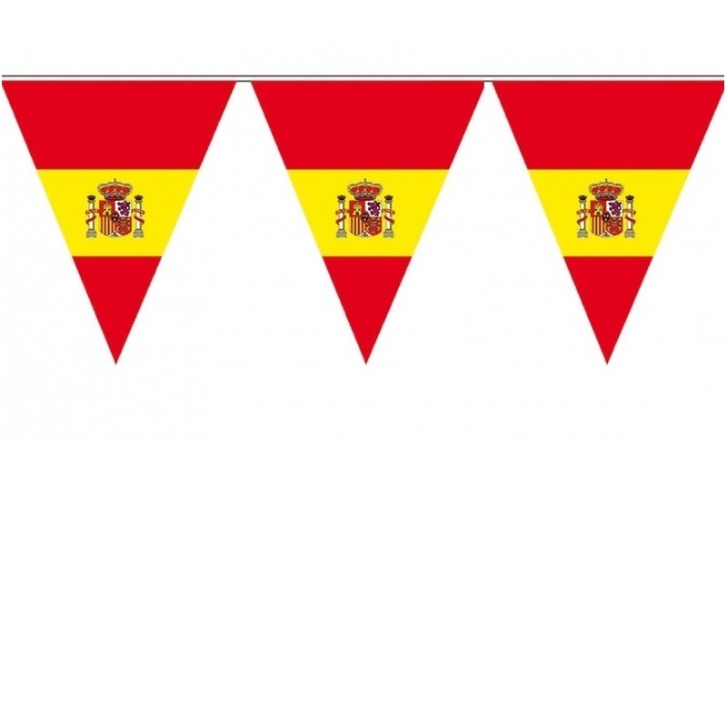 Spanje vlaggenlijn spaanse vlag 5 meter