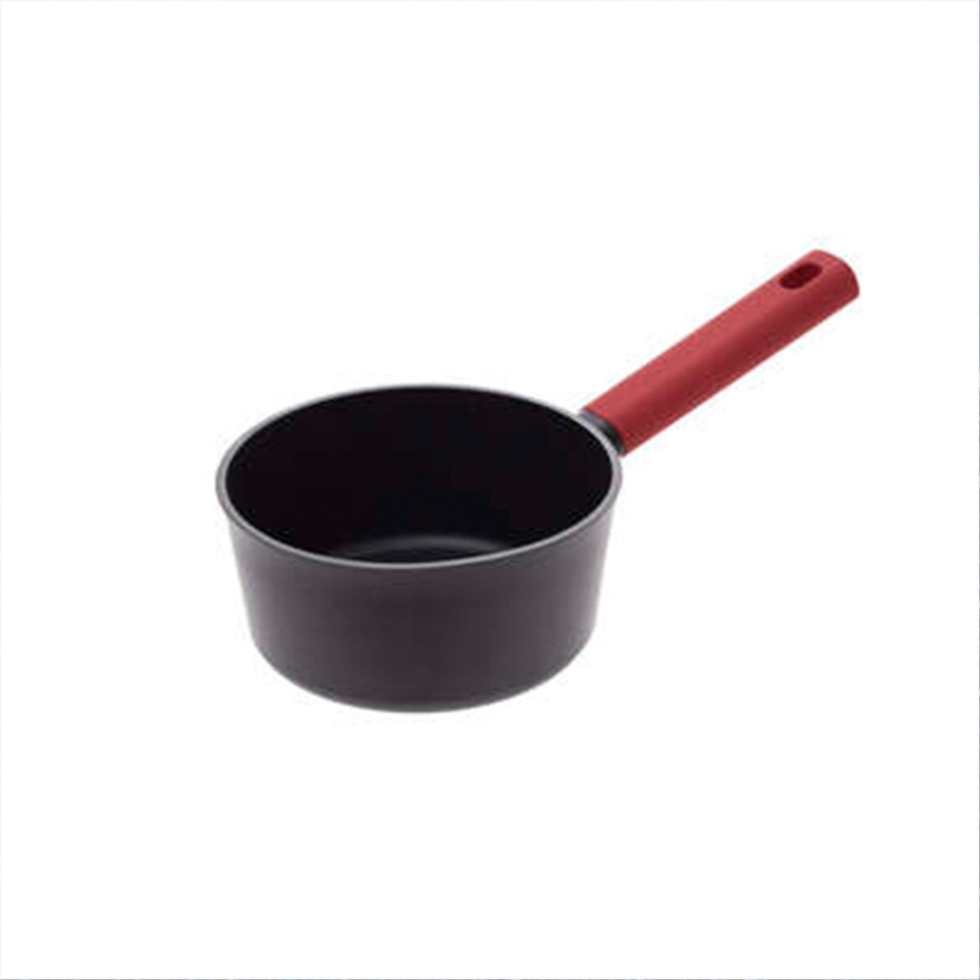 Steelpan-sauspan Alle kookplaten geschikt zwart dia 17 cm