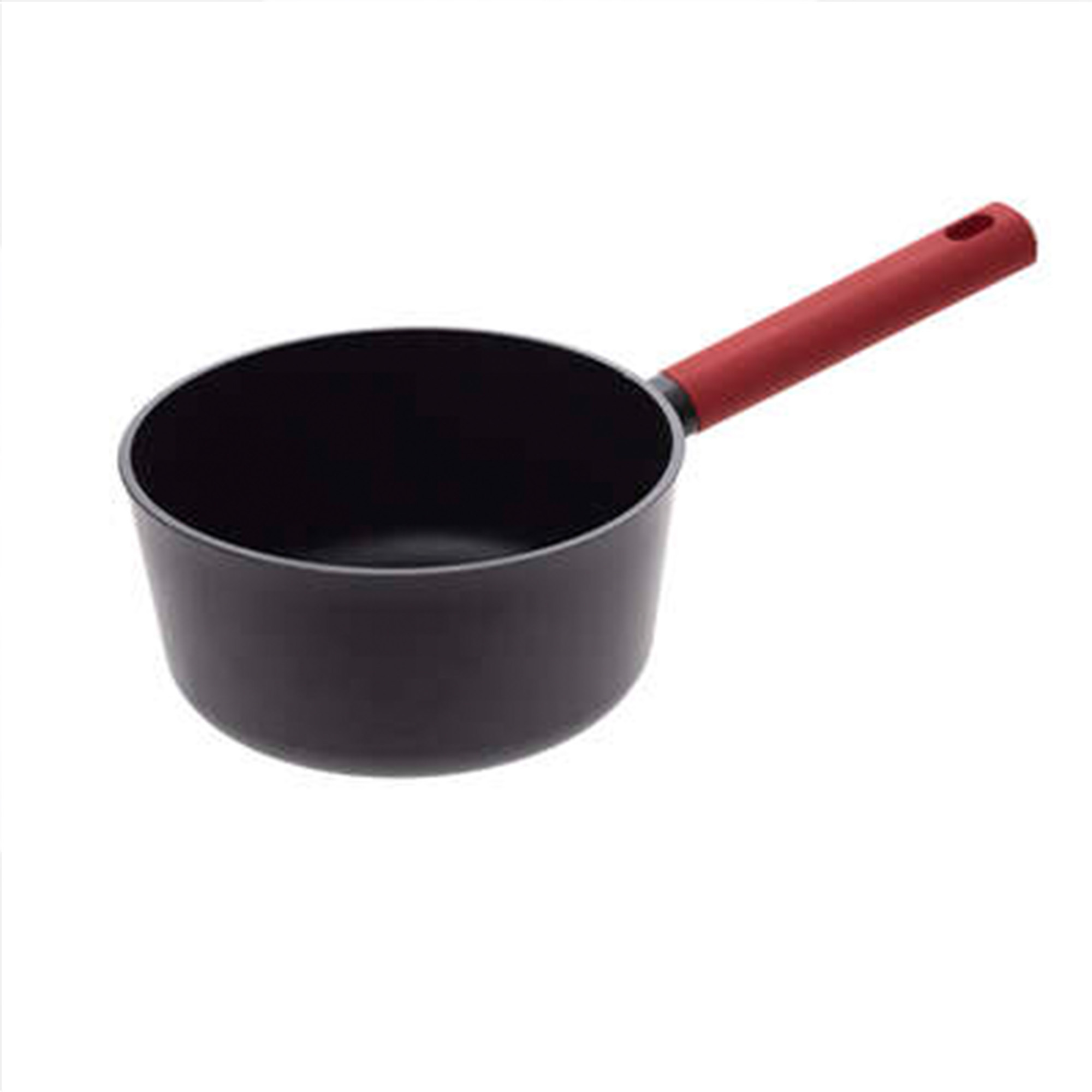 Steelpan-sauspan Alle kookplaten geschikt zwart dia 21 cm