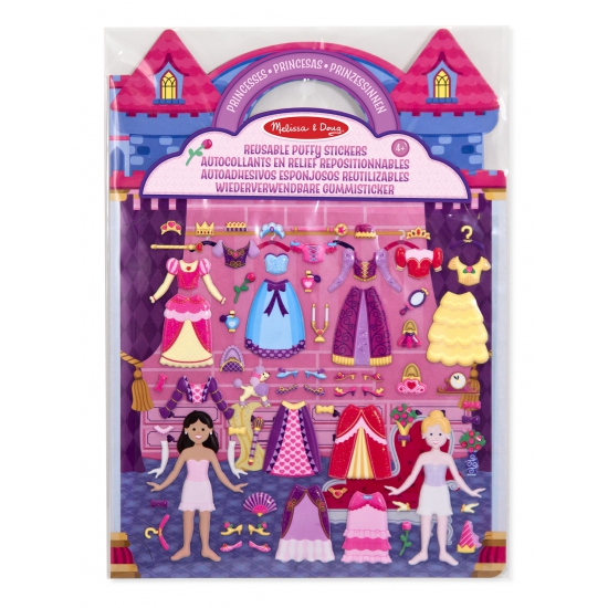 Stickerboek met prinses thema